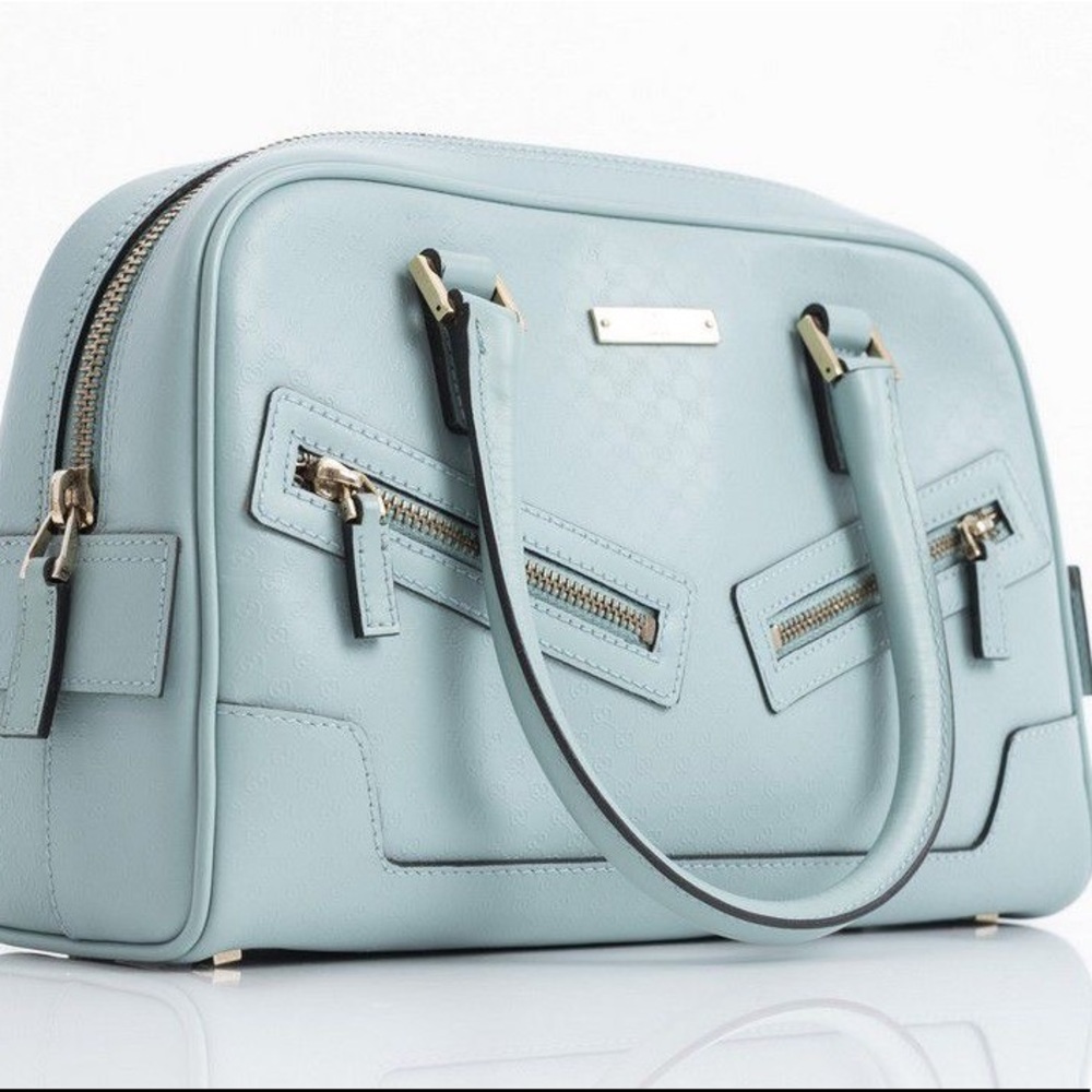 Gucci Microguccissima Leather Bowling Bag